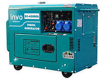 Дизельный генератор Invo DTS-6500EA в кожухе 6,5 кВт трехфазный
