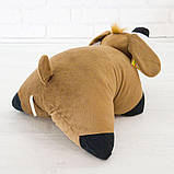 М'яка іграшка Zolushka Подушка трансформер собачка 37см (ZL245), фото 2