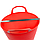Відро еластичне будівельне Elastic Bucket Lux 26 л, червоне (335), фото 5
