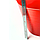Відро еластичне будівельне Elastic Bucket Lux 26 л, червоне (335), фото 4