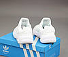 Чоловічі кросівки Adidas Ozelia White Адідас Озелія білі замша текстиль рефлектив демісезон, фото 11