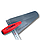Кельма штукатурна заокруглена Plaster & Brick Trowel 22 см (341), фото 4
