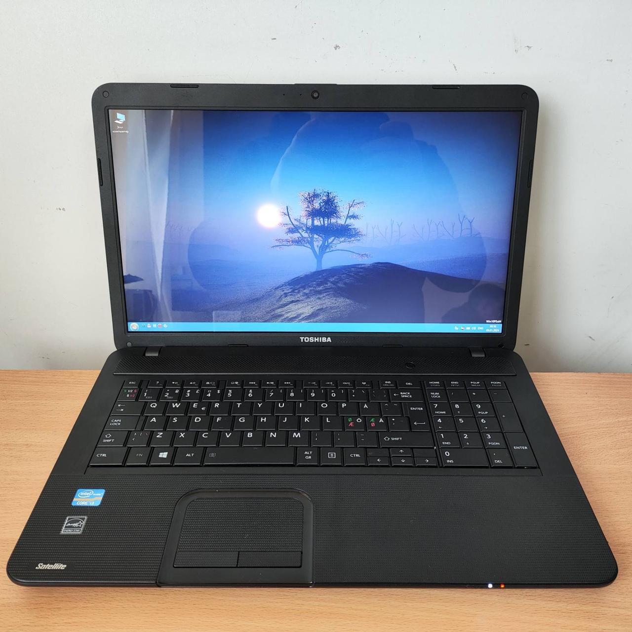 Ноутбук Toshiba Satellite C870 17.3" Core i3-2348M/6 Gb DDR3/750 Gb HDD/Intel HD Graphics 3000/WebCam