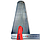 Кельма штукатурна заокруглена Plaster & Brick Trowel 24 см (343), фото 3