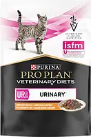 Про План Purina Veterinary Diets UR Urinary Feline Formula вологий корм для котів з куркою 85 г