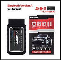 Автосканер адаптер KINGBOLEN ELM327 OBD2 v1.5 PIC18F25K80