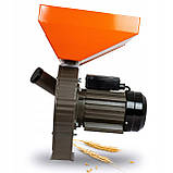 Зернодробілка, кормоподрібнювач CRM22 2 кВт, 230 кг/год, фото 2