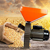 Зернодробілка, кормоподрібнювач CRM22 2 кВт, 230 кг/год, фото 10