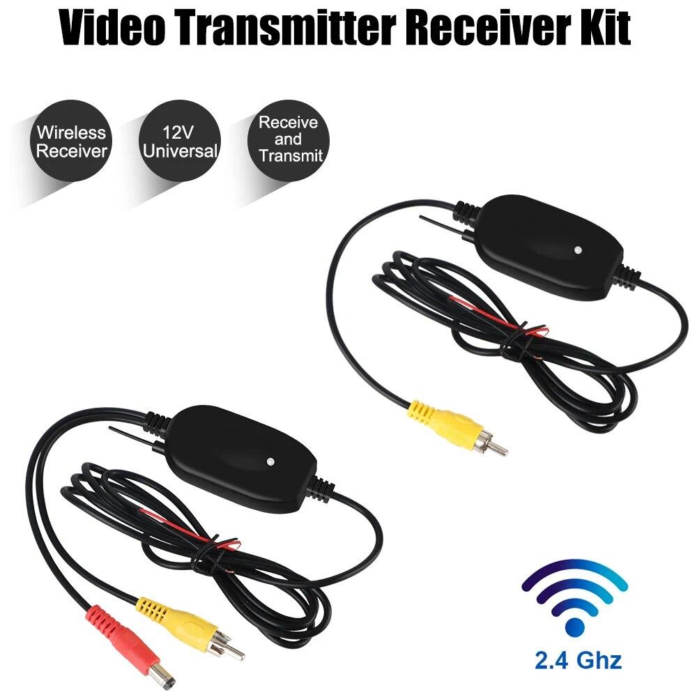 Бездротовий приймач-передавач video transmitter камери заднього огляду (набір для під'єднання)