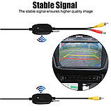 Бездротовий приймач-передавач video transmitter камери заднього огляду (набір для під'єднання), фото 4
