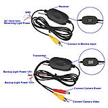 Бездротовий приймач-передавач video transmitter камери заднього огляду (набір для під'єднання), фото 7