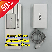 Инвертор в машину Xiaomi Lydsto White 100W 12 В Автомобильный инвертор белый Длина 120 мм