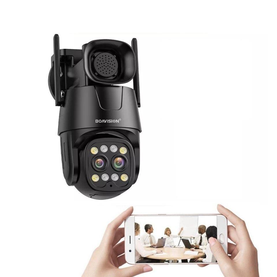 Зовнішня 4G + WiFi IP камера безпеки Boavision D4W4G8MP4G. Camhi Pro