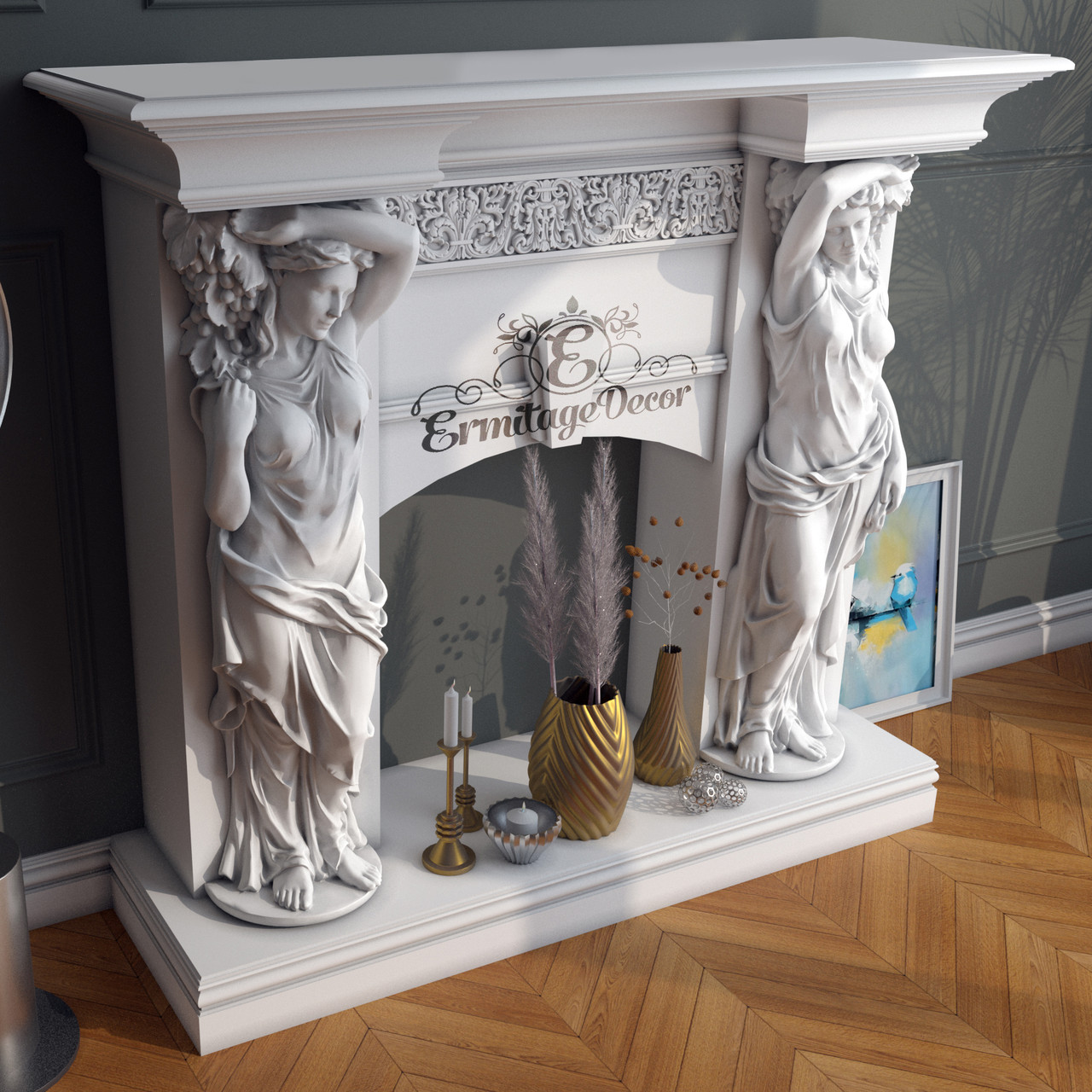 Декоративний камін №1, фото 1