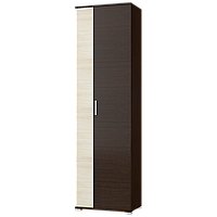 Маленький распашной двухдверный узкий шкаф 60 см для верхней одежды в прихожую, коридор Бриз ШП-2 Эверест