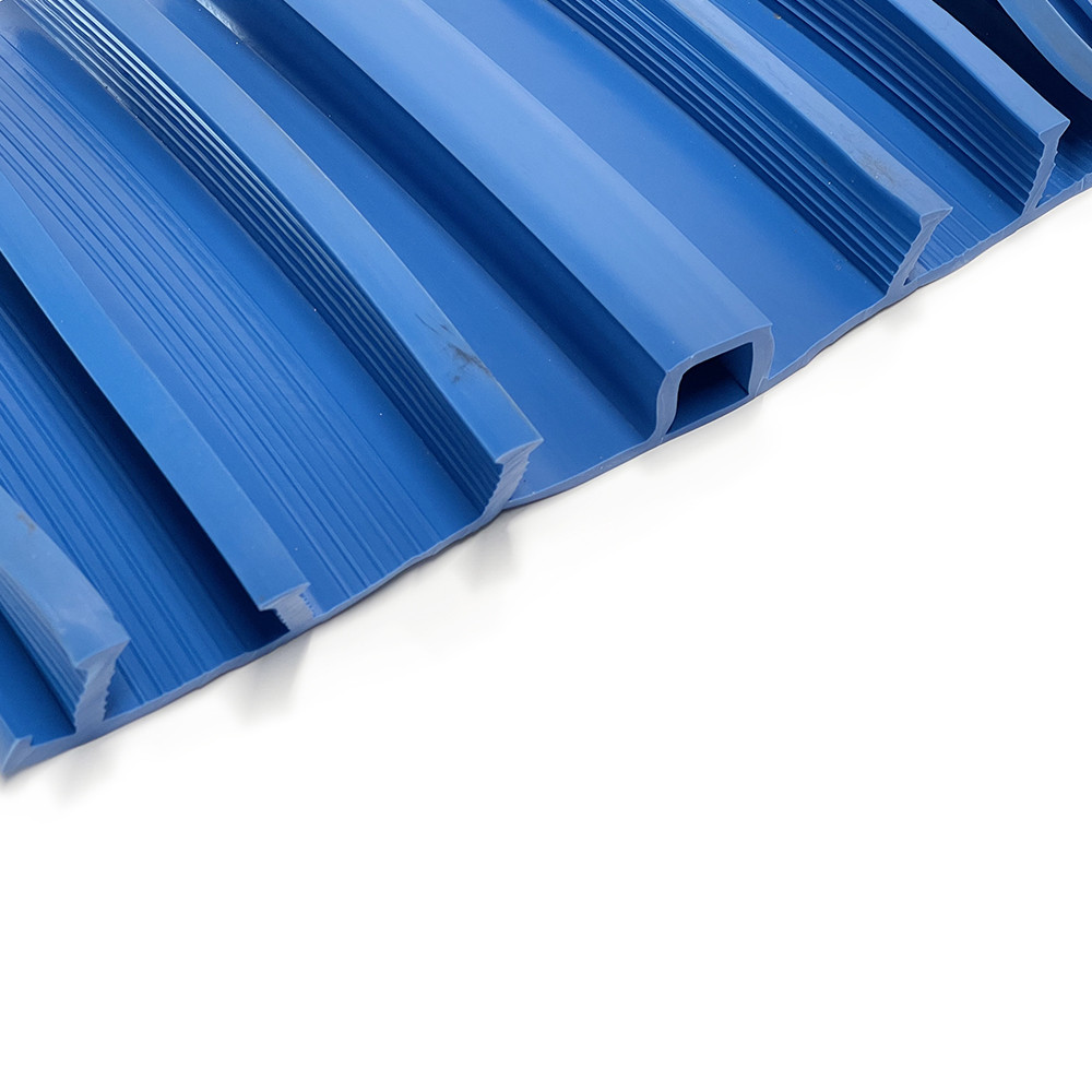 Гідроізоляційна шпонка НД 500/35 ПВХ зовнішня синя для деформаційних швів, 20 м.п., фото 1