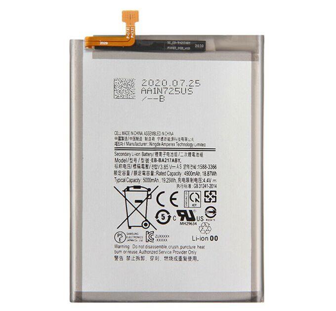 Аккумулятор EB-BA217ABY для Samsung A022 / A047 / A125 / A127 / A135 / A137 / A217 / M127, 5000 мАч