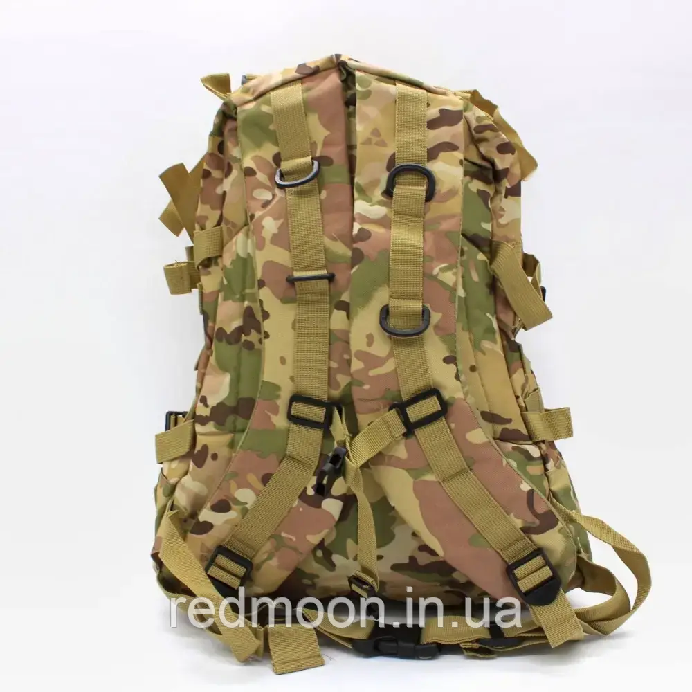 Тактический рюкзак 40л (48х36х24 см), US Army M11, Мультикам / Армейский штурмовой рюкзак - фото 3 - id-p2070421703