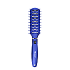 Щітка для волосся продувна Salon Professional Синя, фото 3