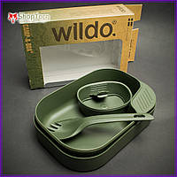 Туристичний набір посуду Wildo Camp-A-Box Light - Olive 14742/20264