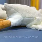 Плюшева іграшка Гусь 90 см / М'яка подушка обіймашка / Дитяча іграшка антистрес гуска, фото 11