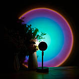 Лампа Атмосферна Проекційний Світильник ЗАКАТ Atmosphere Sunset KJ-905 Lamp Q07, фото 9