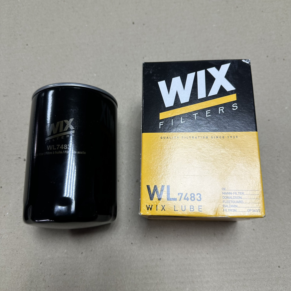 Фільтр оливний вкручується ЗІЛ, МТЗ (пр.во WIX-Filtron) (OP563/2) WL7483
