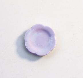 Мініатюра тарілка 2 см Бузкова, фото 1