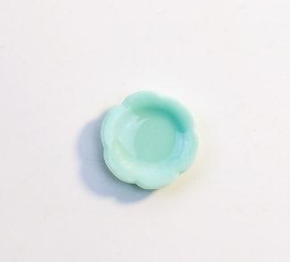 Мініатюра тарілка 2 см Зелена, фото 1