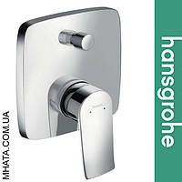 Смеситель Hansgrohe (art 31454000) для ванны Metris встраиваемый