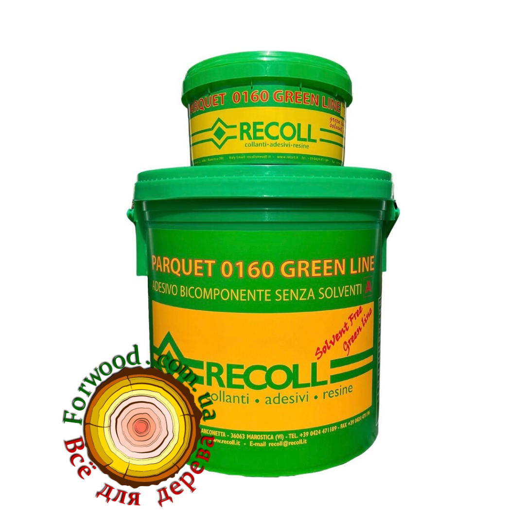 Клей для паркету / Recoll 0160 Eco Green Line / 2К *10 кг