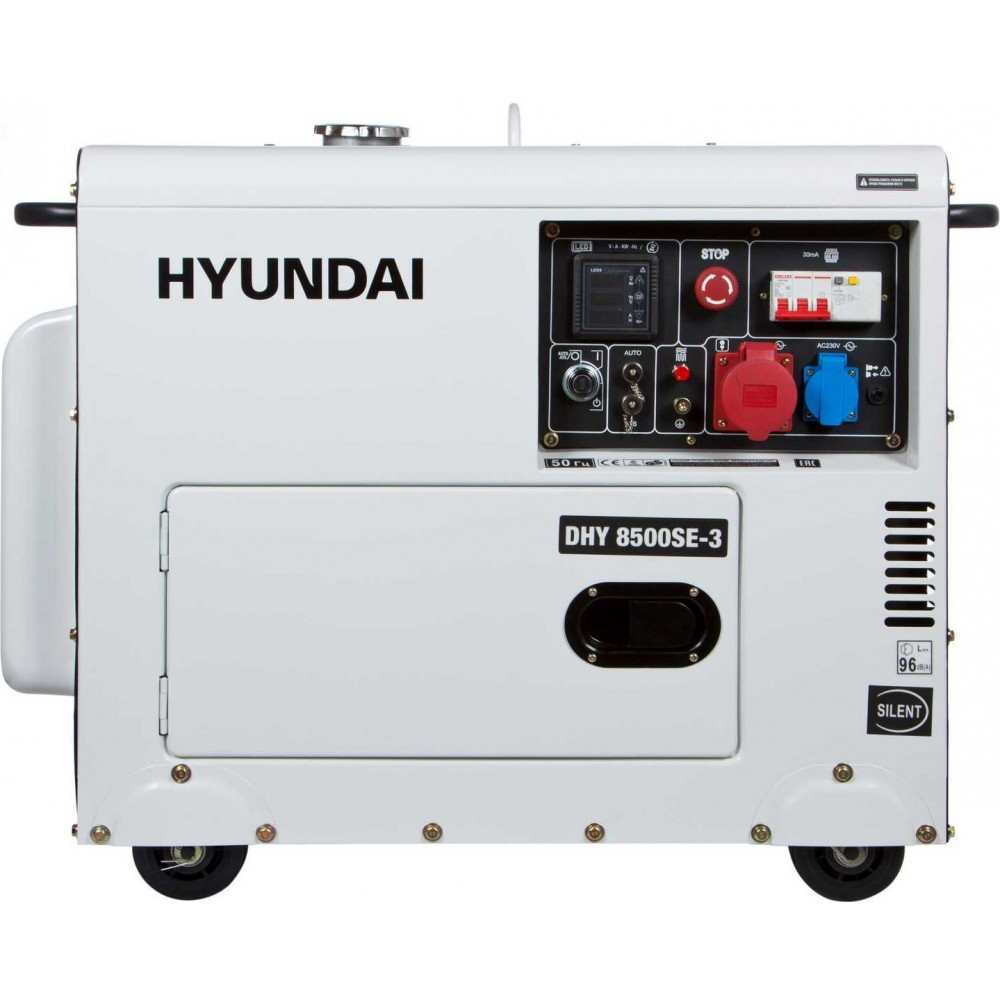 Генератор дизельний Hyundai DHY 8500SE-3