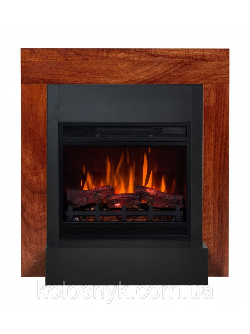 Камінокомплект Aflamo SIMPLE Горіх + LED 60 3D