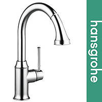 Змішувач Hansgrohe (art 14863000) для кухні Talis Classic 380 з висувним душем