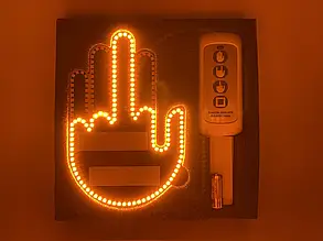 Підсвітка автомобільна LED-ладонь на заднє скло долонька