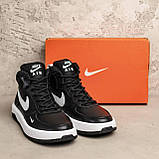 Чоловічі зимові кросівки Nike Air Max, зимові шкіряні чоловічі кросівки, чоловічі зимові кросівки на хутрі, фото 8