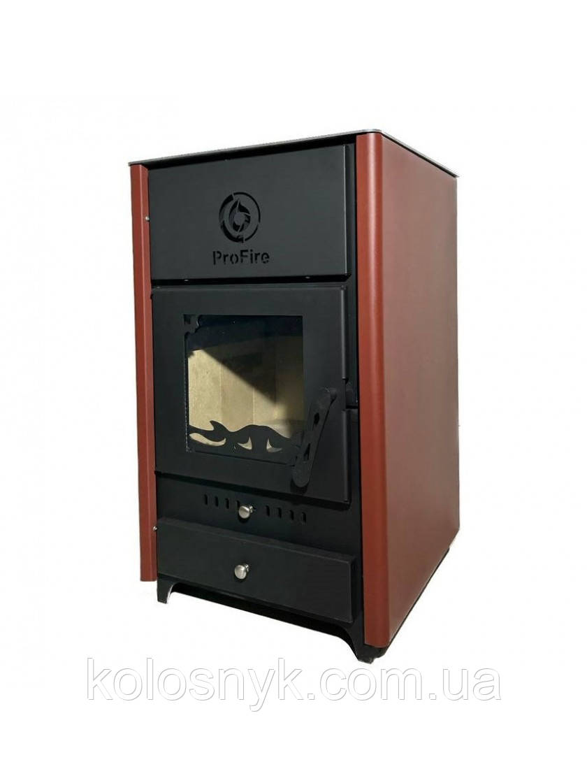 Сталева піч ProFire TARA P 12 червоний
