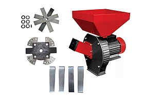 Кормоподрібнювач електричний Elefant 2000Вт 2600 об.хв подрібнювач зерна