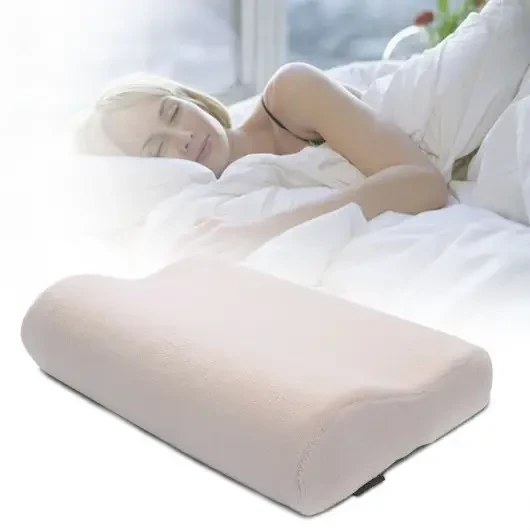 Подушка анатомическая с эффектом памяти Memory Foam Pillow, Подушка для крепкого и здорового сна - фото 2 - id-p2070491072