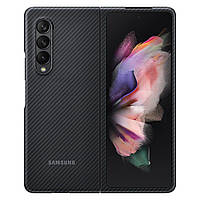 Оригинальный чехол Samsung Aramid Cover Black для Galaxy Fold 3