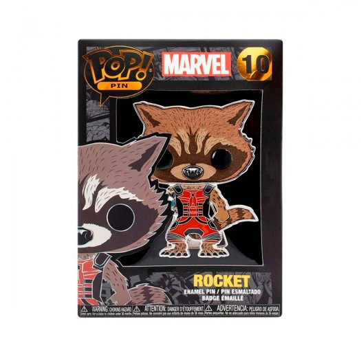 Пін Funko Pop серії «Marvel» – Єнот Ракета, фото 1