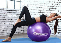 Мяч для фитнеса EasyFit 85 см фиолетовый