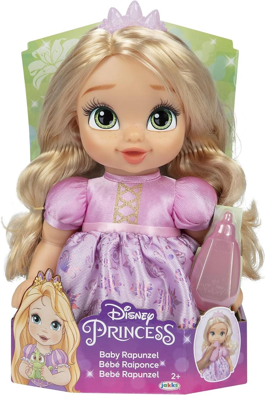 Лялька принцеса Рапунцель малятка з пляшечкою Disney Princess Rapunzel Baby Doll