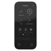 Беспроводная клавиатура с сенсорным экраном Ajax KeyPad TouchScreen