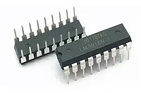 Микросхема LM3915N-1 индикатор уровня DIP18