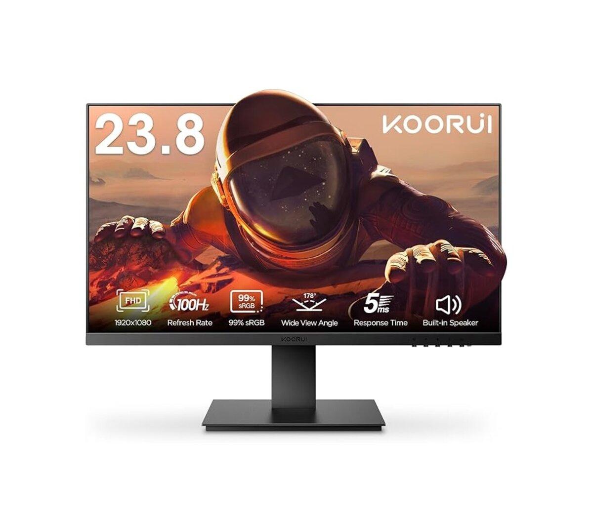 Монітор KOORUI 23.8 Business IPS Black FHD 100HZ (P02)