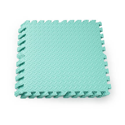 Мат-пазл WCG EVA 60х60х1cm - 4 частини Бірюзовий, фото 1