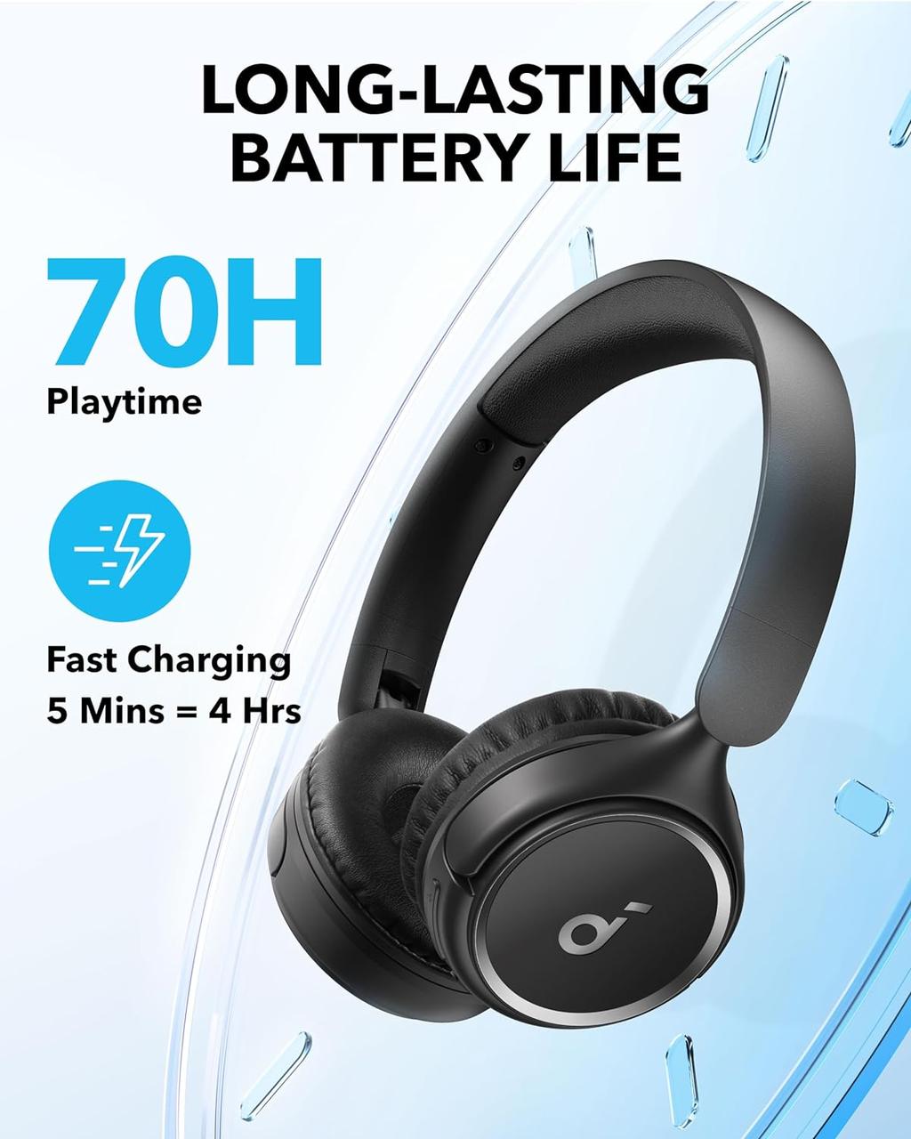 Навушники Anker Soundcore H30i black