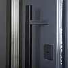 Вхідні двері ТМ Abwehr Queen LP 5 Bionica антрацит терморозрив вулиця зі склопакетом метал, фото 9