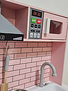 Дитяча дерев'яна кухня Avko Модена Pink, звукові та світлові ефекти, фото 10